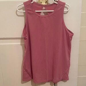 Athleta Girl Pink Sleeveless Athletic Tank Top size Medium (8-10)